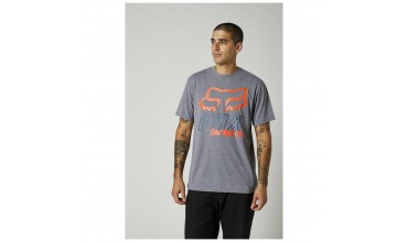 Pánské triko Fox Hightail Ss Tech Tee Heather Graphite L 26973-185-L