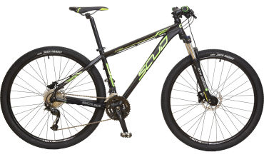 Scud Okin 3x9 černo-zelený