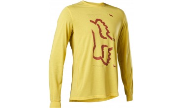 Pánský cyklo dres Fox Ranger Dr Ls Pear Yellow M 